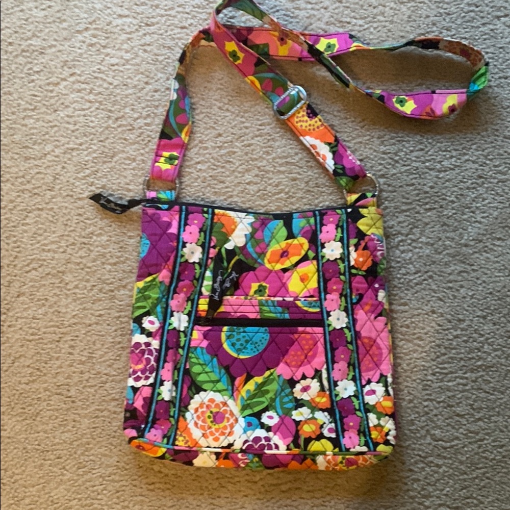 Vera Bradley  Floral  Hipster Crossbody Bag